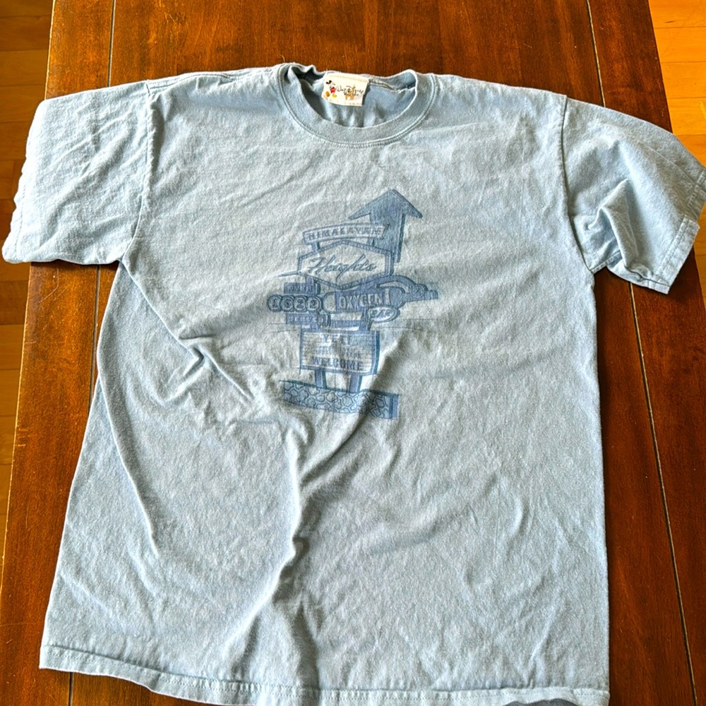 Walt Disney expedition Everest tshirts Medium gray/blue color
